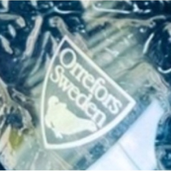 “ORREFORS•DISCUS” FROM SWEDEN 🇸🇪 CLEAR CRYSTAL CANDLE HOLDER - Picture 2 of 7